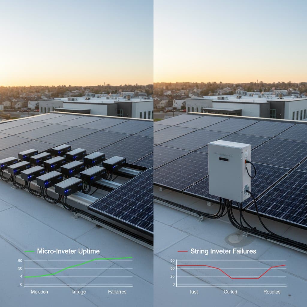 Image for Micro-Inverters Show Half the Failure Rate of Strings