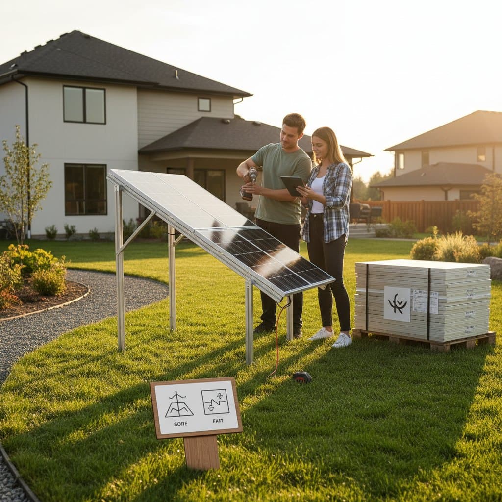 Image for Streamlined Permits Make DIY Ground Solar Accessible