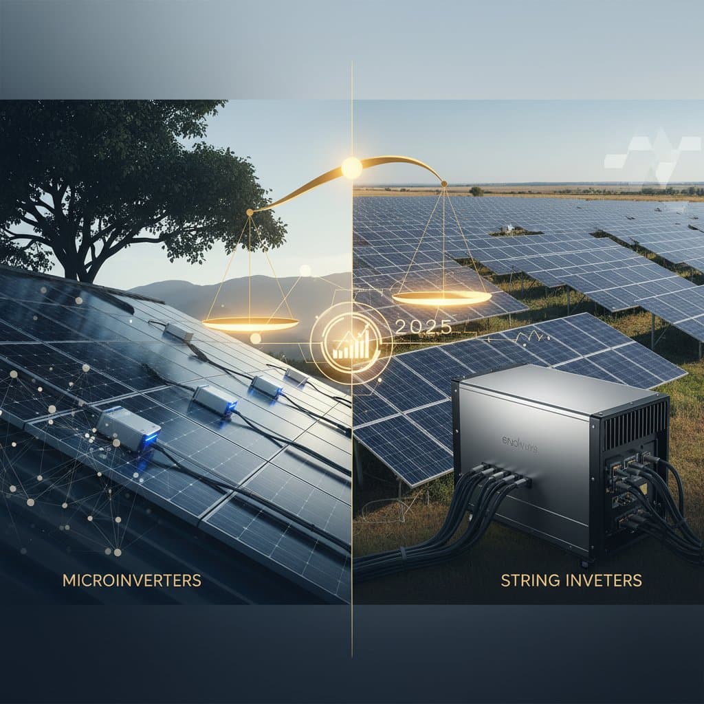 Image for Microinverters vs Strings: Lifetime Value Beats Efficiency