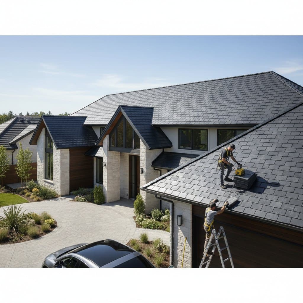 Image for Solar Shingles Now Compete on Price with Panels