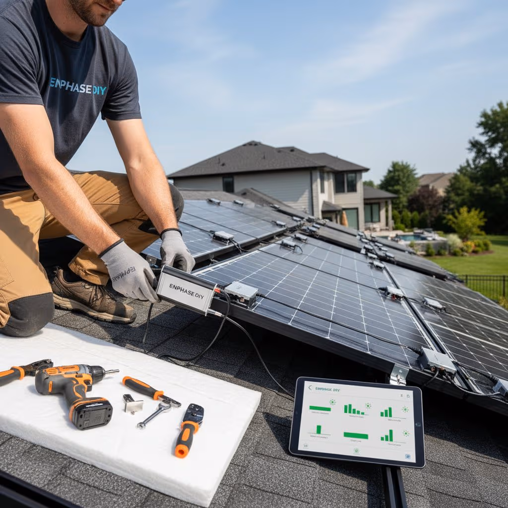 Featured image for Why Microinverters Beat String Inverters for DIY Solar