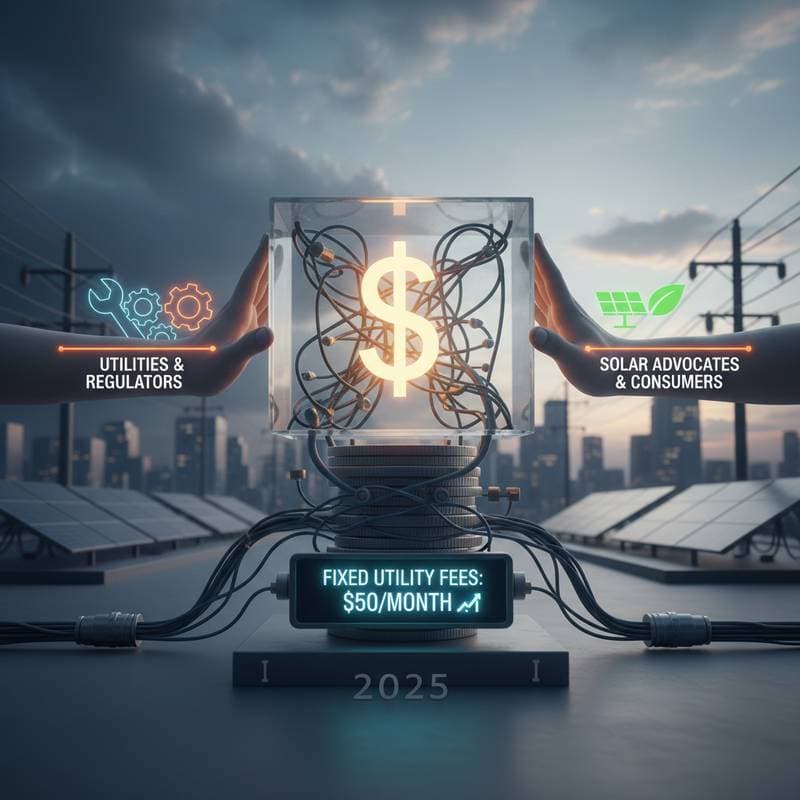 Featured image for Utility Fees Reach $50 Monthly Before Any Power Use