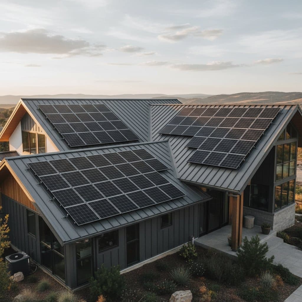 Image for Why Metal Roofs Match Solar Panel Lifespans Best