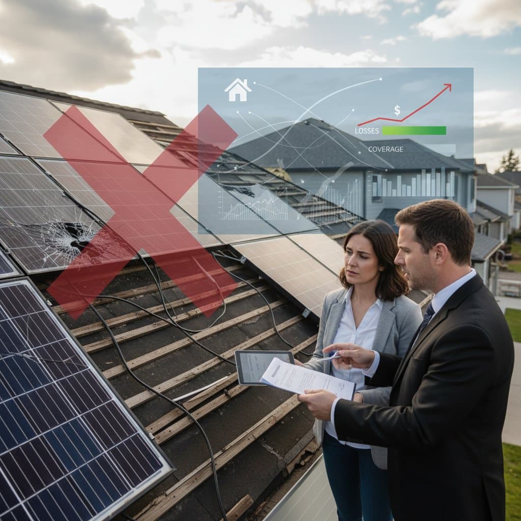 Image for Why Insurers Are Dropping Solar Roof Coverage Now