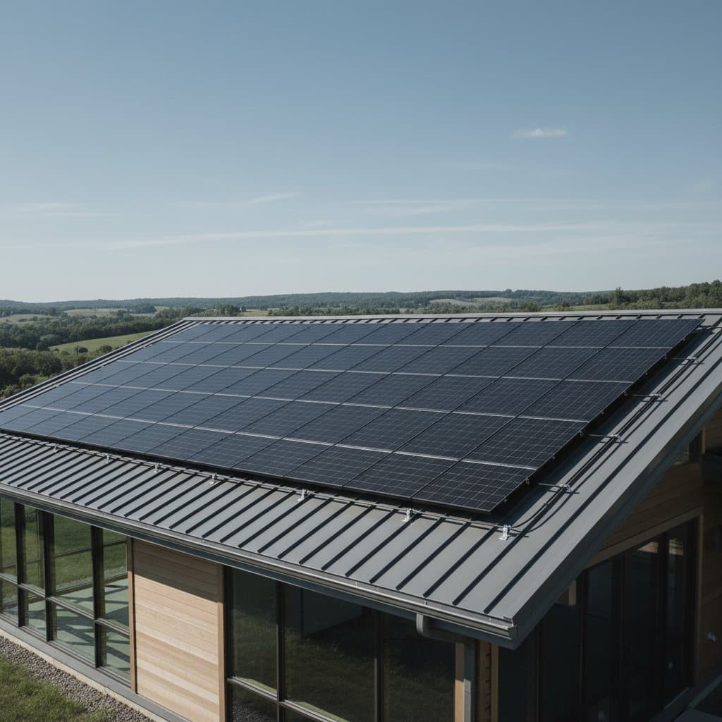 Image for Metal Roofs Let Solar Install Without Roof Penetrations