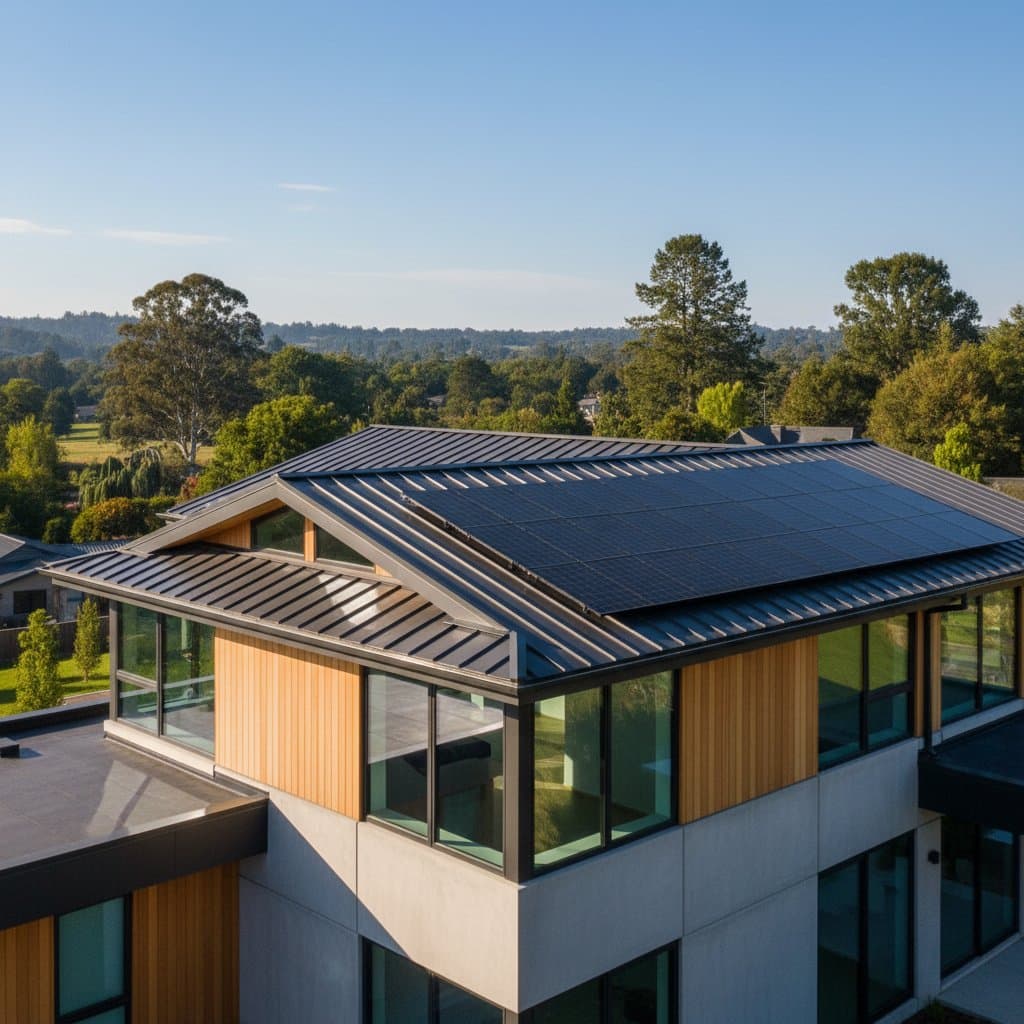 Image for Metal Roofs and Solar: A 50-Year Solution That Outlasts Shingles