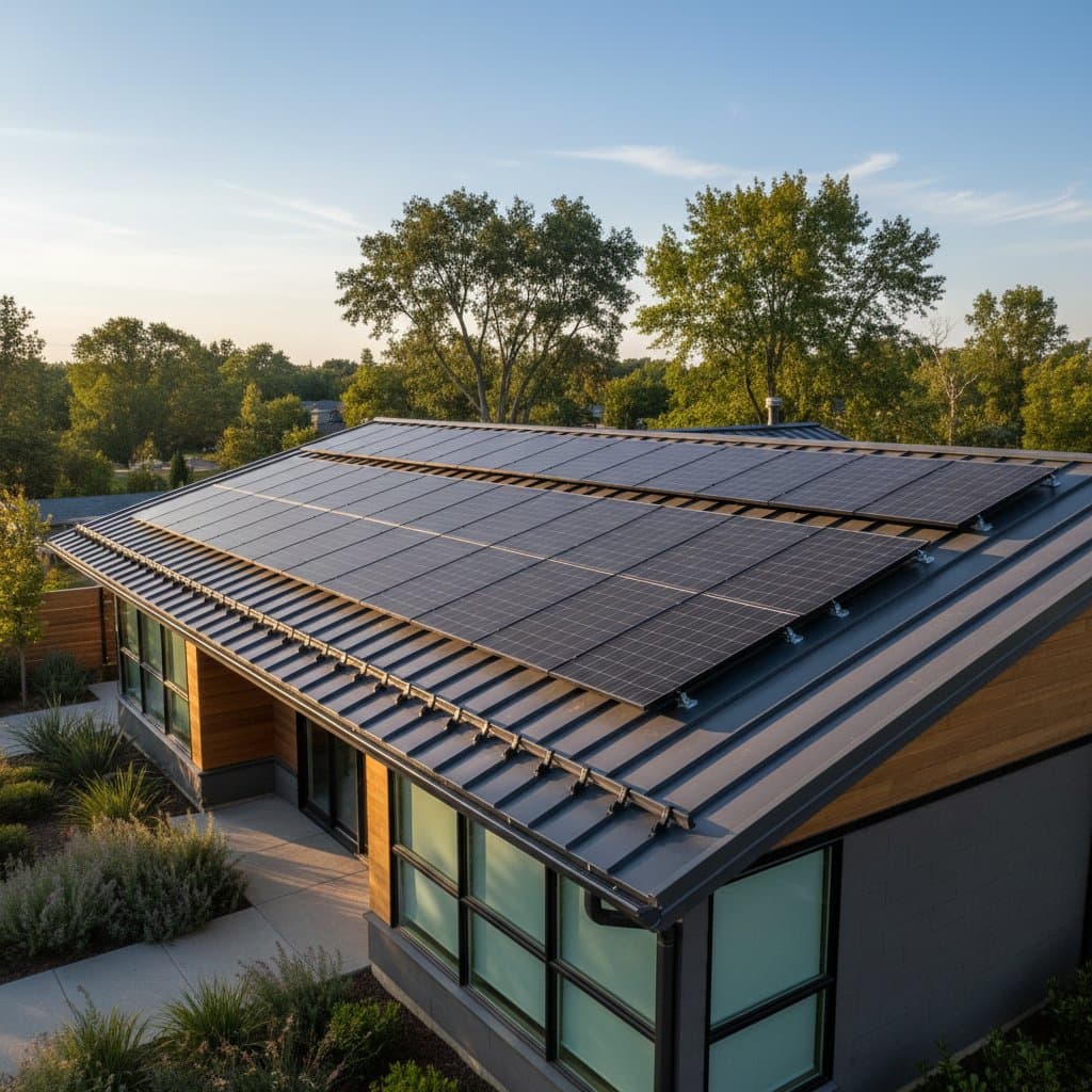 Image for Why Metal Roofs and Solar Panels Share a 50-Year Lifespan
