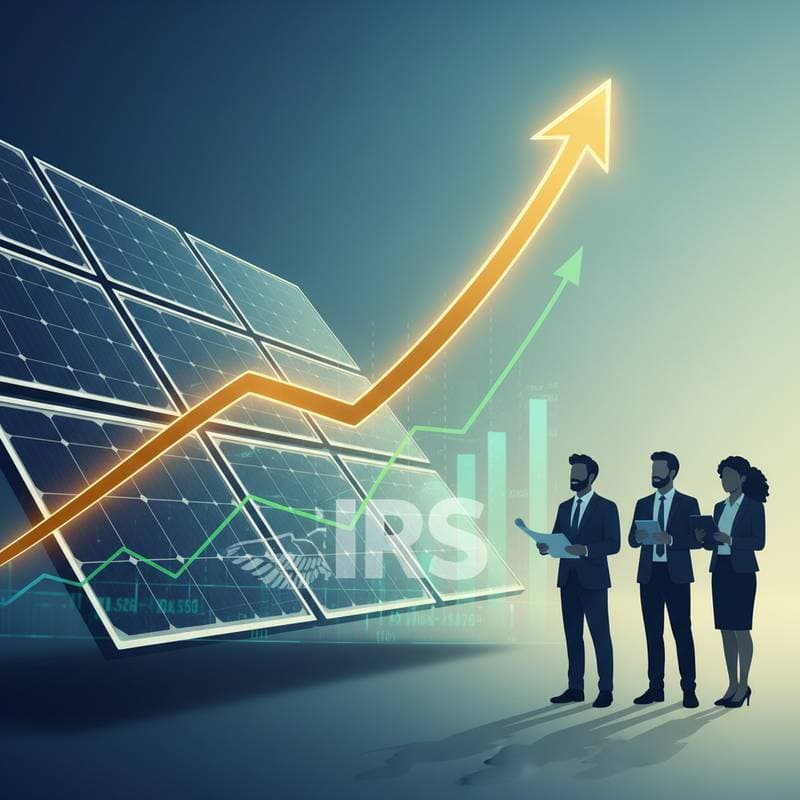 Image for New IRS Rule Reshapes Solar Depreciation Benefits
