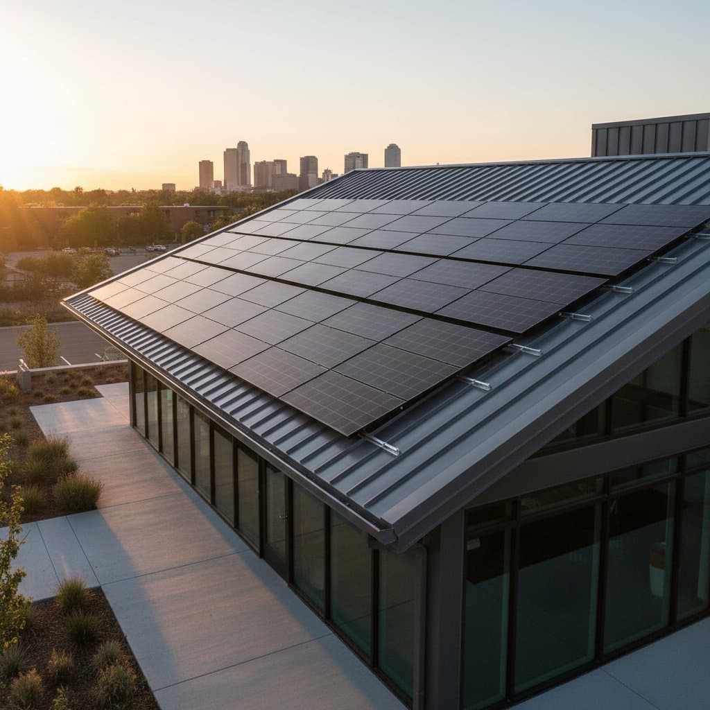 Image for Why Solar Installers Choose Standing Seam Metal Roofs