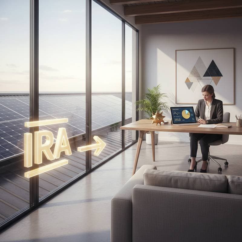 Image for New IRA Rule Lets Homeowners Claim Solar Depreciation