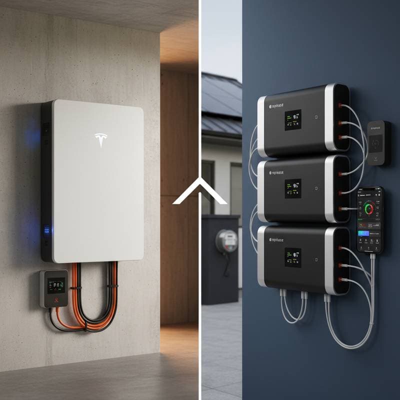 Image for Tesla Powerwall 3 vs Enphase IQ5: Real Costs Exposed