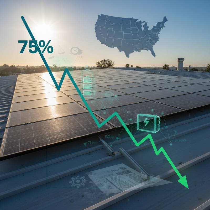 Image for NEM 3.0 Cuts Solar Credits 75% in California