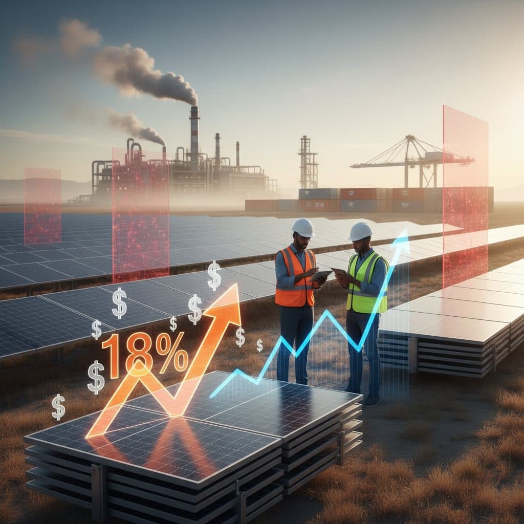 Featured image for Solar Module Prices Jump 18% on 2026 Tariff News