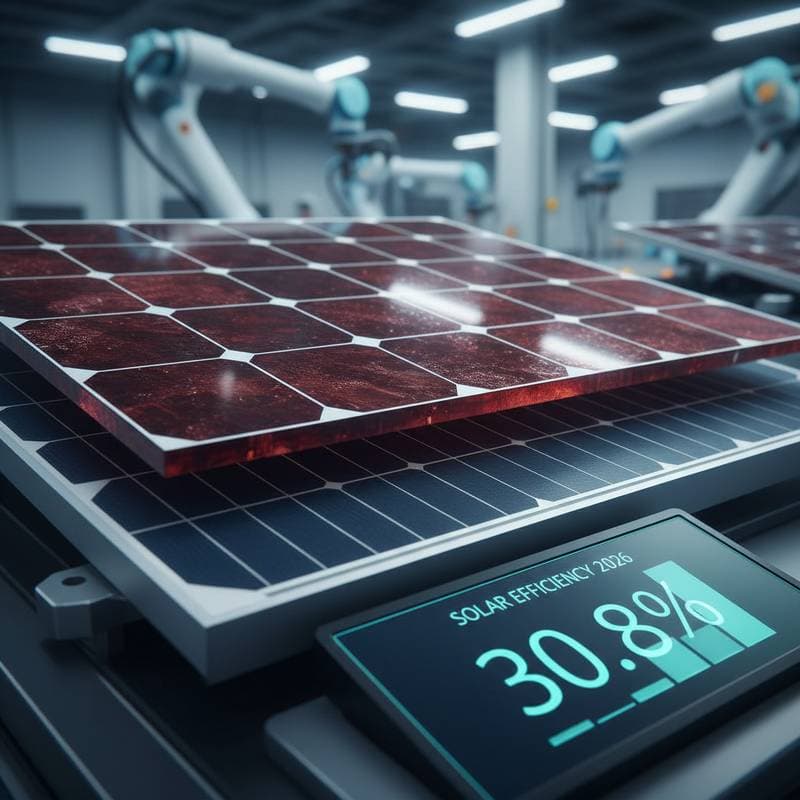 Featured image for Perovskite Solar Panels Break 30% Efficiency Barrier