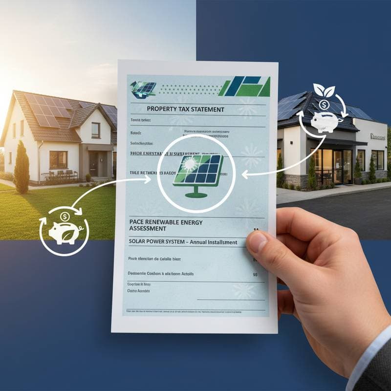 Image for PACE Loans Attach Solar Costs to Property Tax Bills