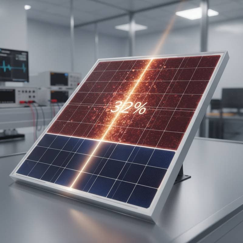 Image for Perovskite-Silicon Panels Hit 32% Efficiency Mark