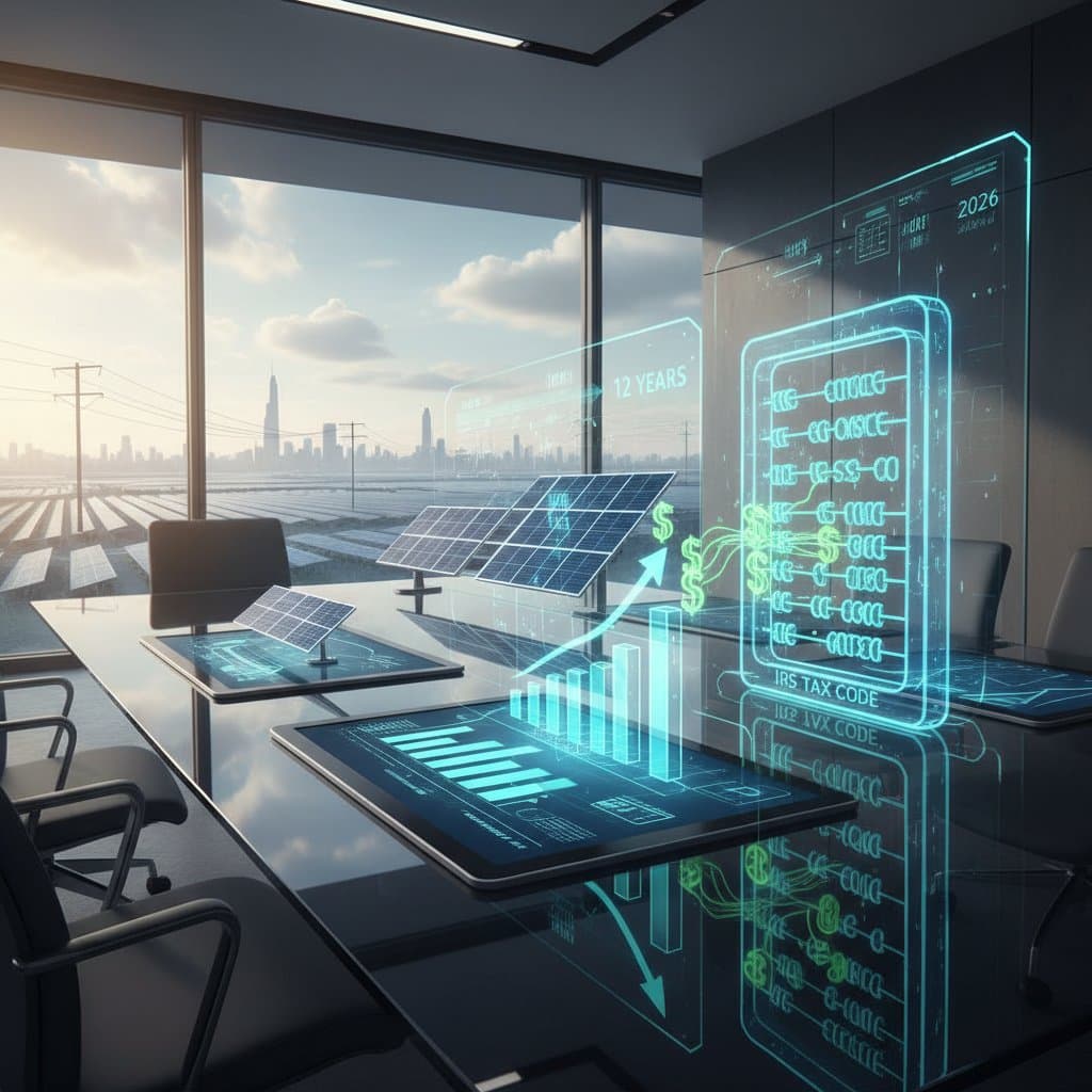 Image for Solar Depreciation Shifts to 12-Year Option for Developers