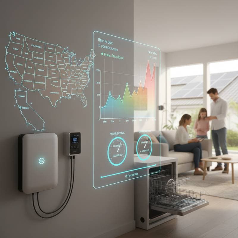 Image for 12 States Launch TOU Rates: Solar Savings in 2026
