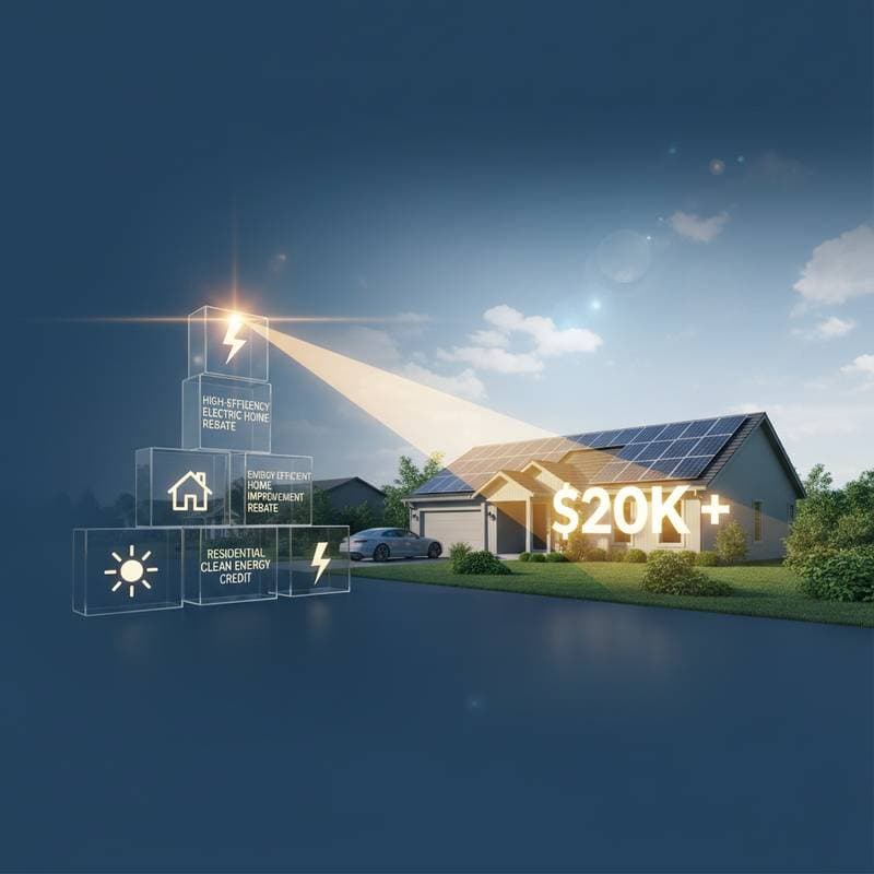 Image for Stack 3 IRA Programs to Cut Solar Costs by $20K