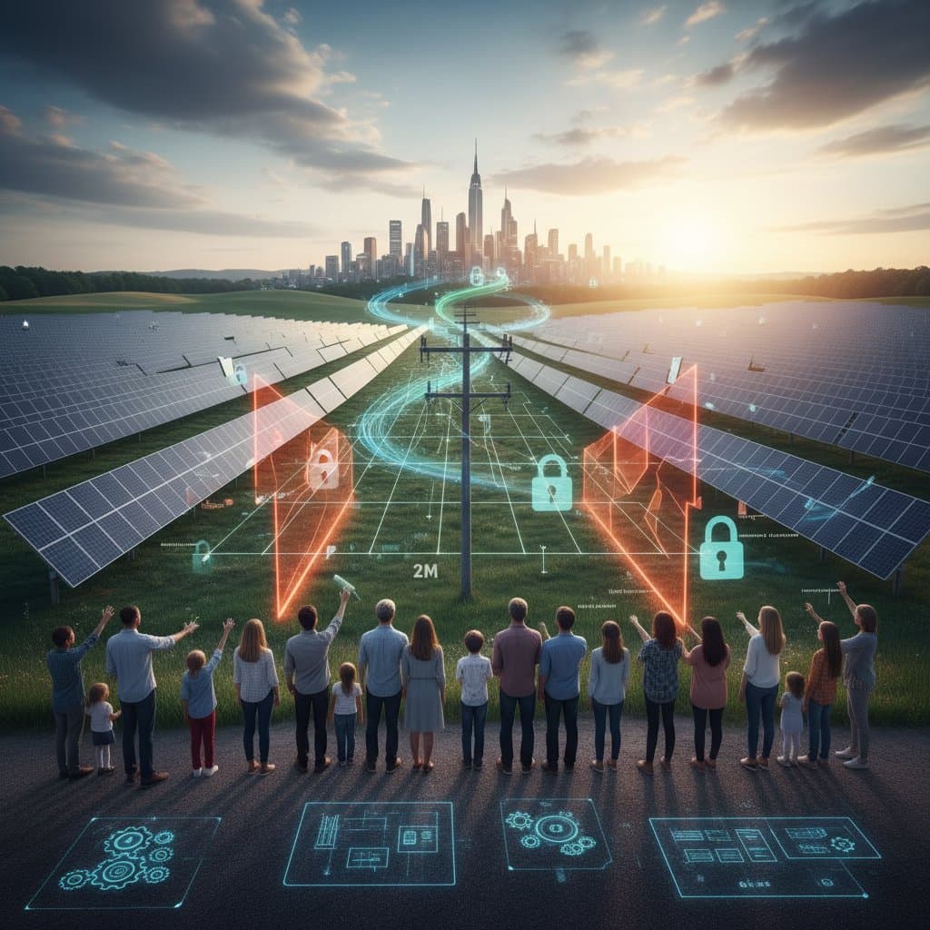 Image for 2M Households Wait as Community Solar Hits Grid Limits