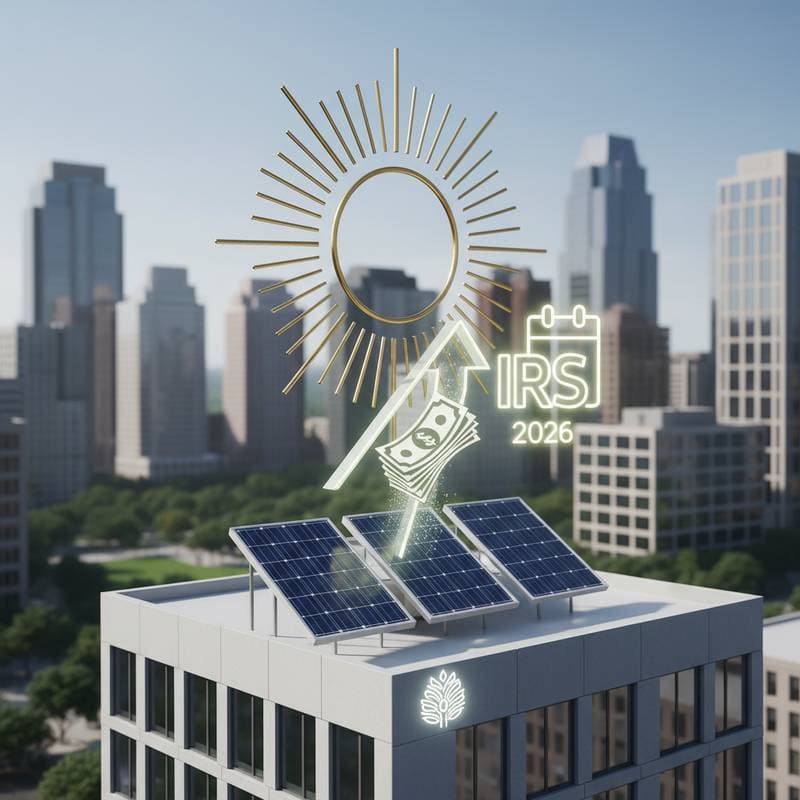 Image for IRS Solar Credit Now Refundable for Nonprofits in 2026