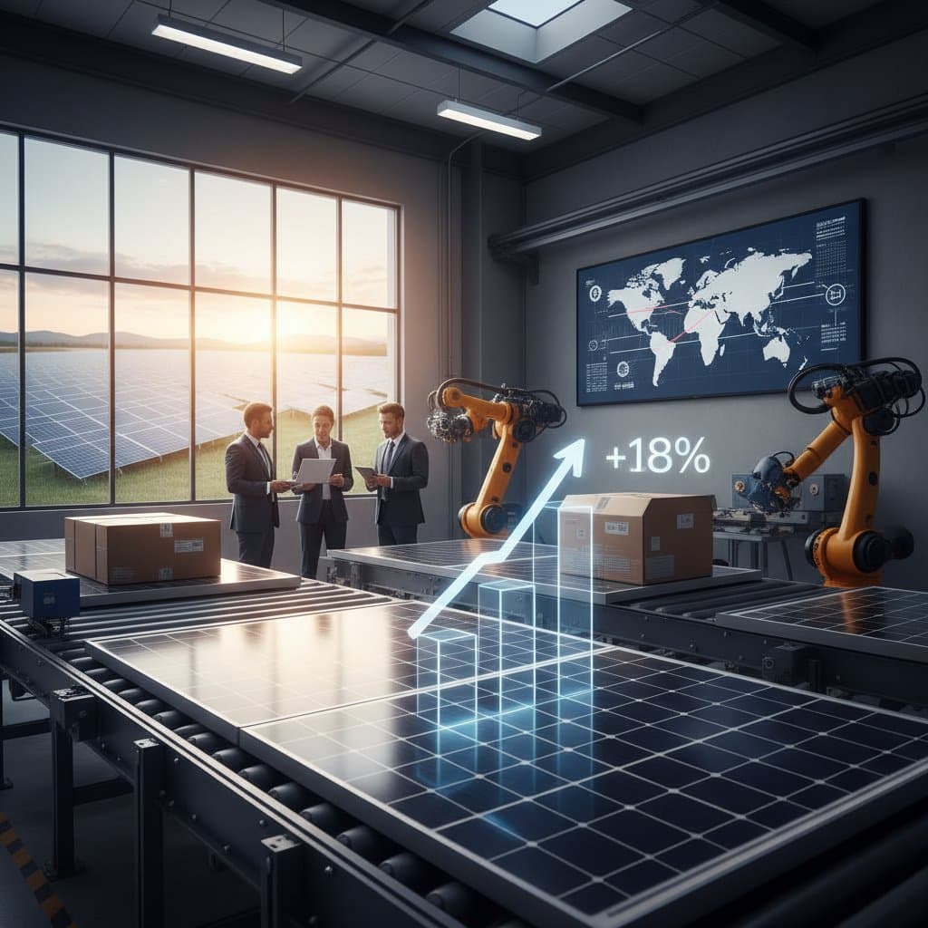 Image for Solar Tariffs Add 18% to Module Costs Next Month