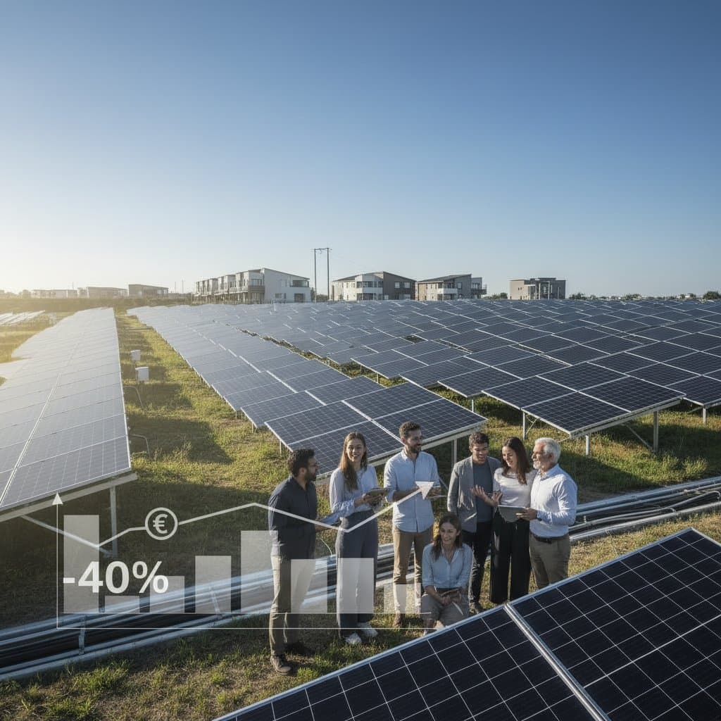 Image for Shared Solar Farms Cut Energy Bills 40% for Renters