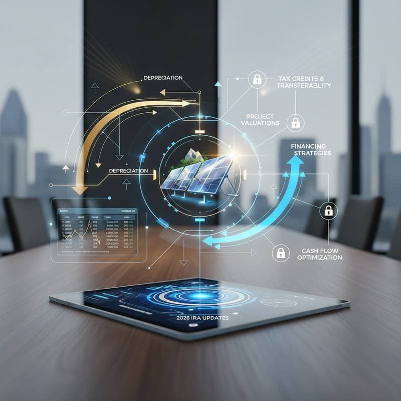 Image for Solar Depreciation Timing Shifts Cut Early Tax Benefits