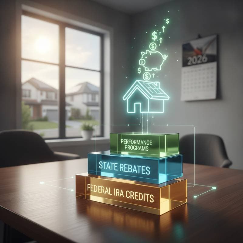 Image for Stacking IRA and State Solar Credits for Maximum Savings