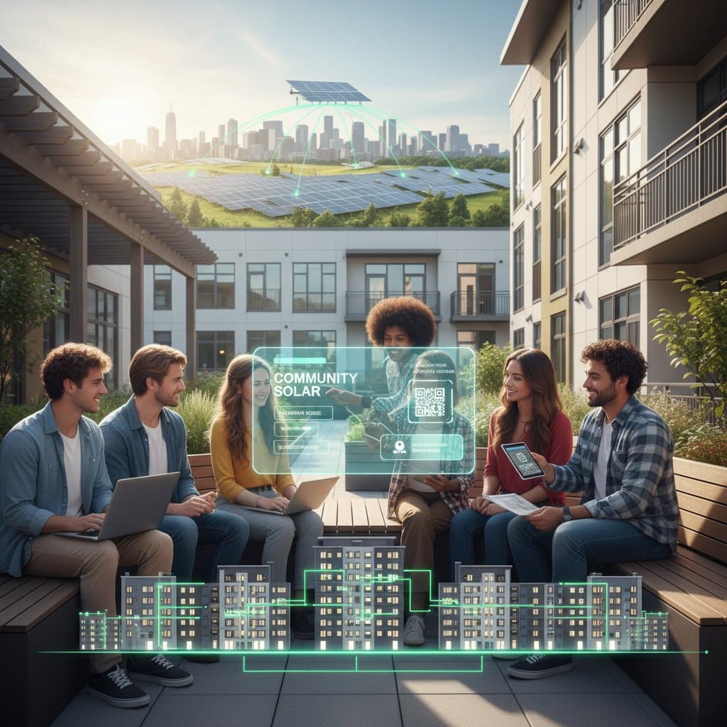 Image for Renters Access Community Solar Without Rooftop Panels