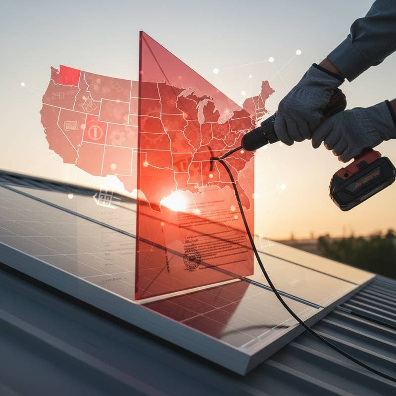 Featured image for States That Secretly Ban DIY Solar Installations