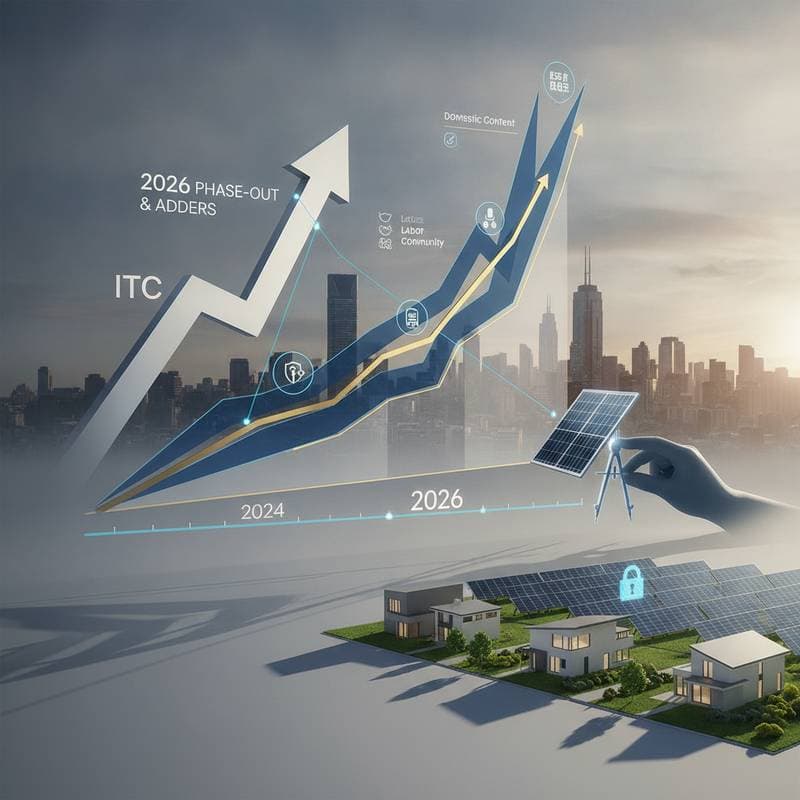 Image for ITC Phase-Out Reshapes Solar Buying Strategy for 2026